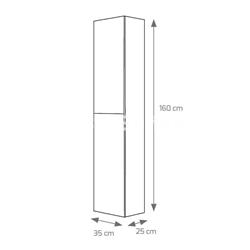 Columna suspendida de baño MILÁN - Imagen 2