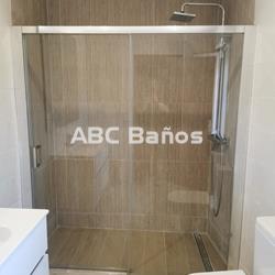 Frente de ducha mod. FUTURE FT-210 de fijo + hoja corredera (sin perfil inferior) - Imagen 2