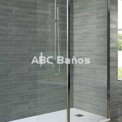 Frente de ducha VT-400 (fijo + puerta abatible) - Imagen 1