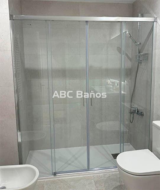 Frente Ducha CLOE CL-225 (2 fijos + 2 puertas correderas) - Imagen 1