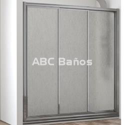 Mampara de 3 Hojas correderas Mod. CARIBE en Acrílico - Imagen 2