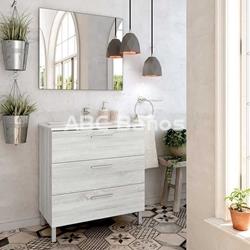 Mueble de baño MENORCA (3 cajones) con lavabo - Imagen 2