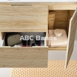 Mueble de baño Suspendido LUCCA (2 Caj.) con lavabo - Imagen 2