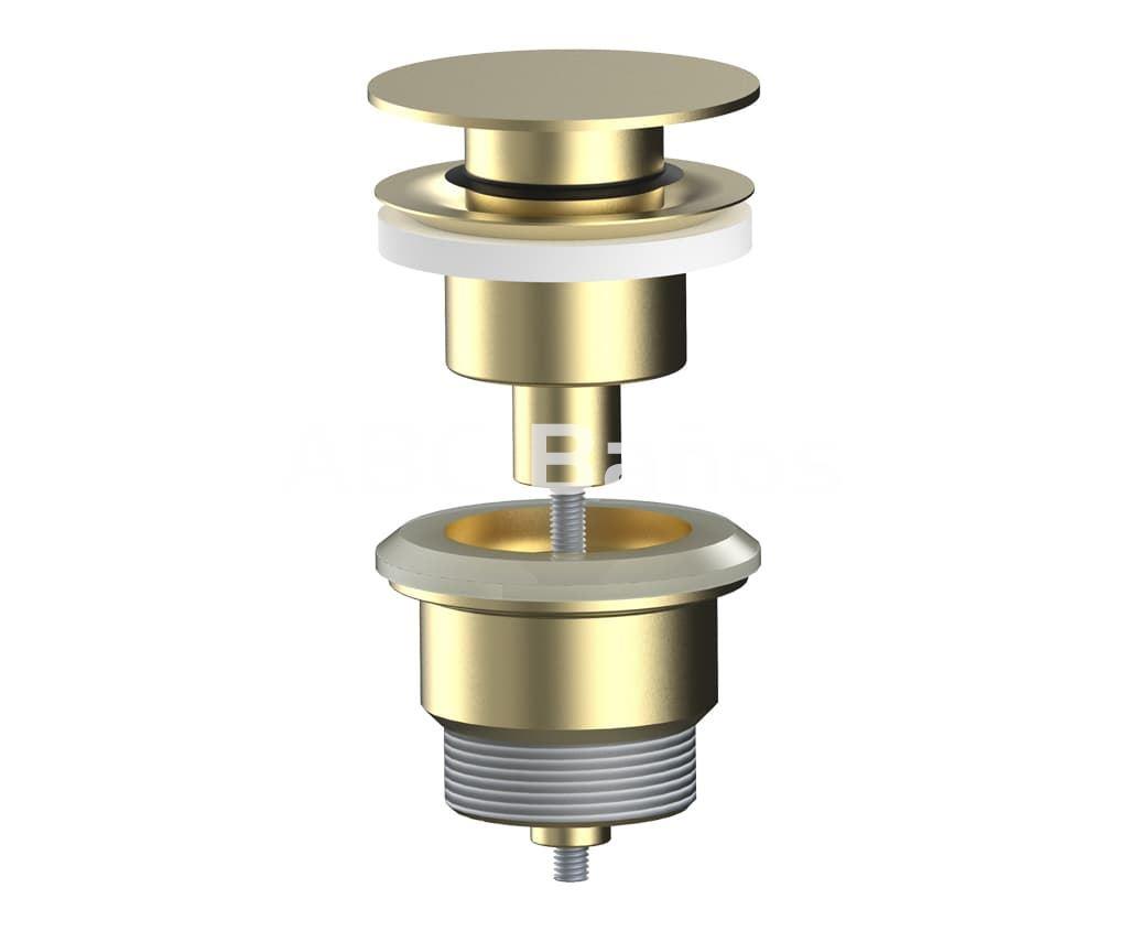 Válvula clic clac para Lavabo en Cromo, Negro y Oro - Imagen 3