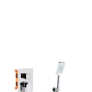 KIT DUCHA PARA EMPOTRAR EN PARED ALPHA EC216 CON MONOMANDO - Imagen 1