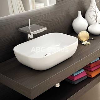 Lavabo cerámico sobre Mueble Mod. HORUS - Imagen 1