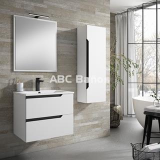 Mueble suspendido de baño NILO (2 Cajones) con lavabo - Imagen 2